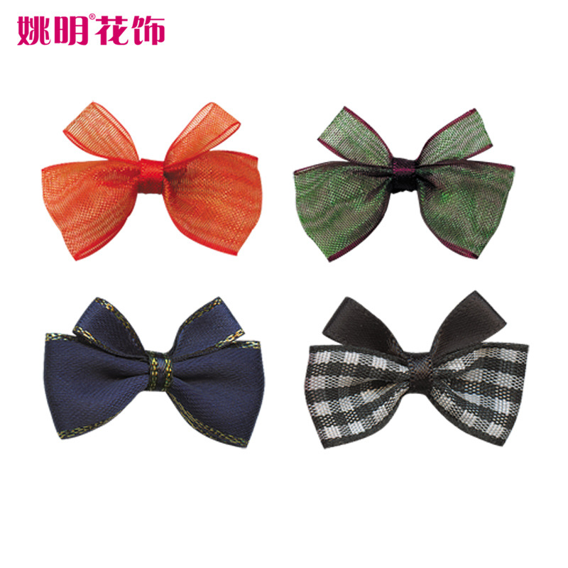 Accesorios de ropa interior cinta en forma de mariposa nudo de mano caja de regalo embalaje ropa textil para el hogar cinta decorativa mano Nudo Cintura nudo plano