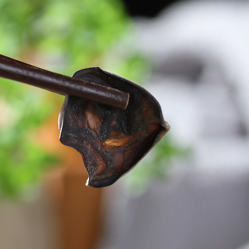 Factory direct supply of rat ear black fungus dried goods 128g rootless thick meat small bowl ear black mountain autumn fungus bag wholesale