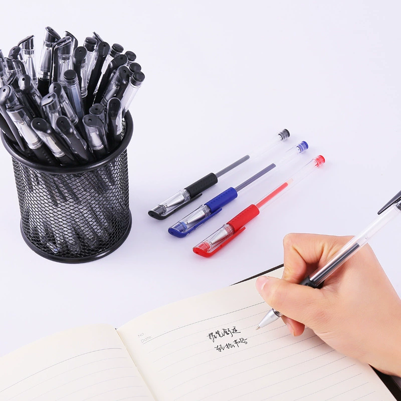 Stationery, black rollerball pen for students, teaching bullet, 0.5mm