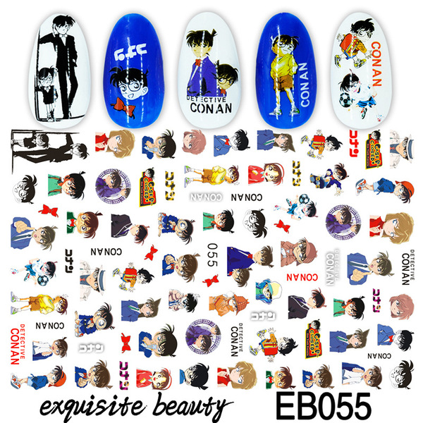 Japanese cartoon nail stickers