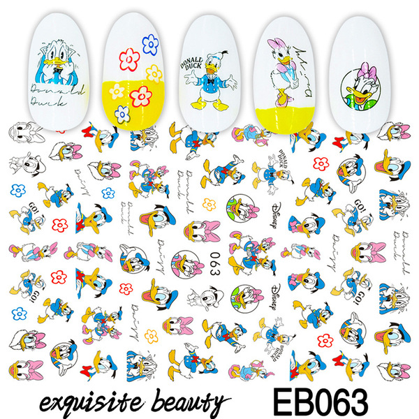 Japanese cartoon nail stickers