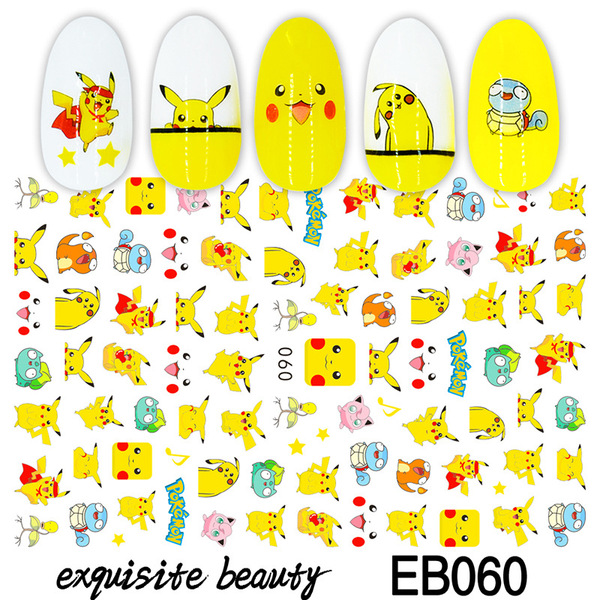 Japanese cartoon nail stickers