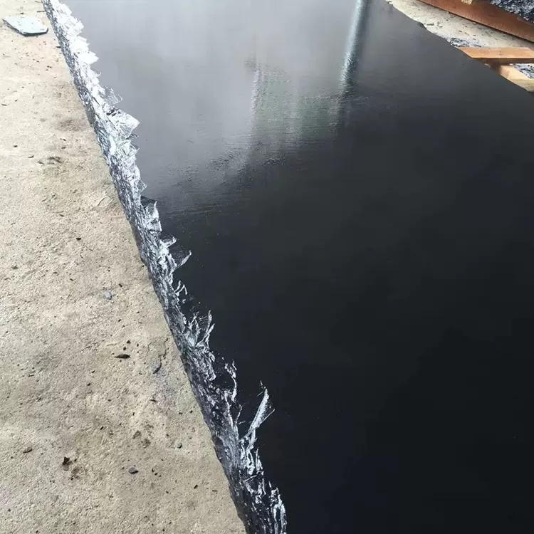 青石板板岩黑色石板桌面仿古桌台面茶几青石火锅桌面天然文化石