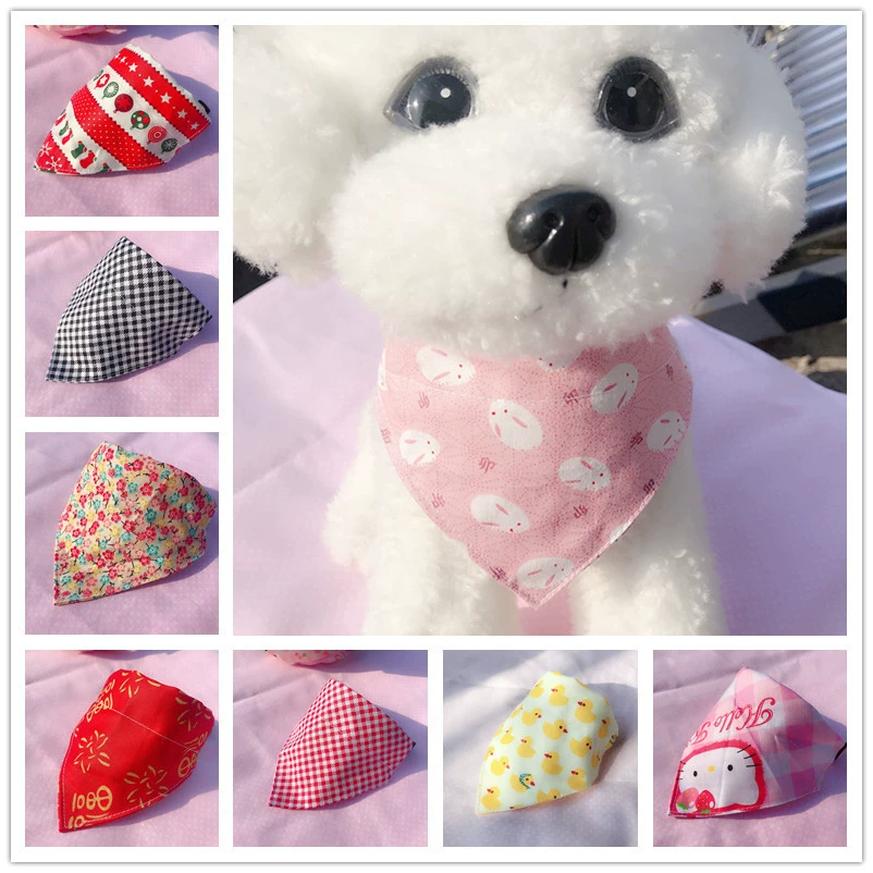 Собака Треугольник Шарф Домашнее Животное Шарф Кошка Треугольник Шарф Нагрудник Ювелирные Изделия Квадратный Шарф Нагрудник