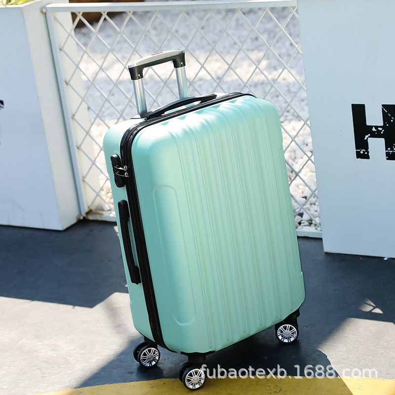 Equipaje de alta apariencia 20 pulgadas estilo coreano trolley caso estudiante de gran capacidad 24 pulgadas contraseña caso equipaje al por mayor