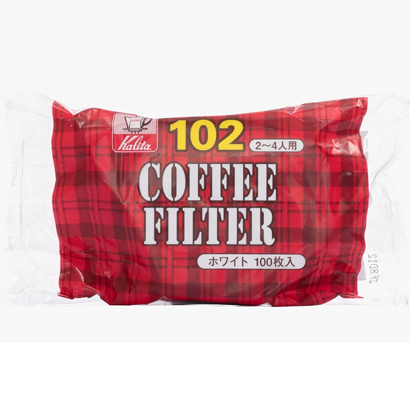 Оригинальная японская Kalita ручная кофейная фильтровальная бумага 101/102 зонтикообразная бумага отбеленная 100 таблеток