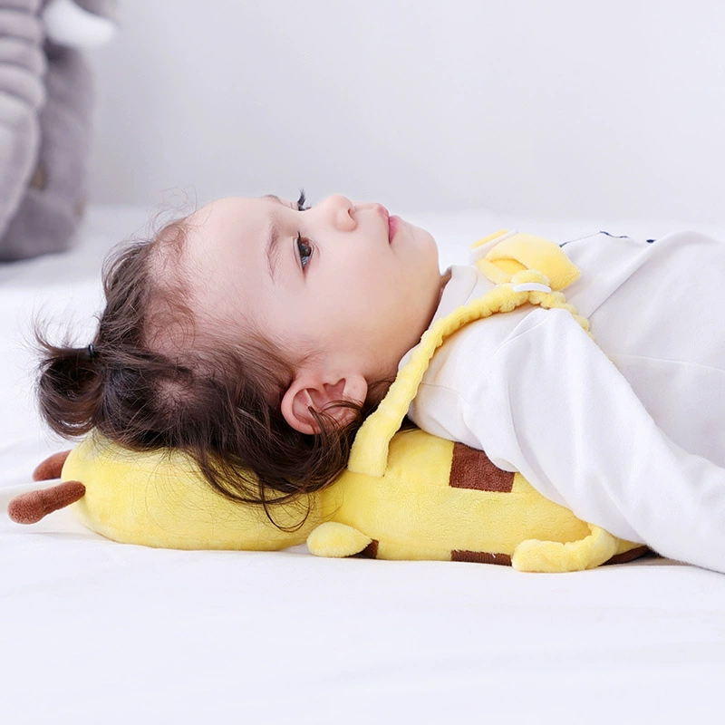 Baby Headrest Pillow — Breathable Protective Cushion, 28–35 cm, Fall & Walking Training