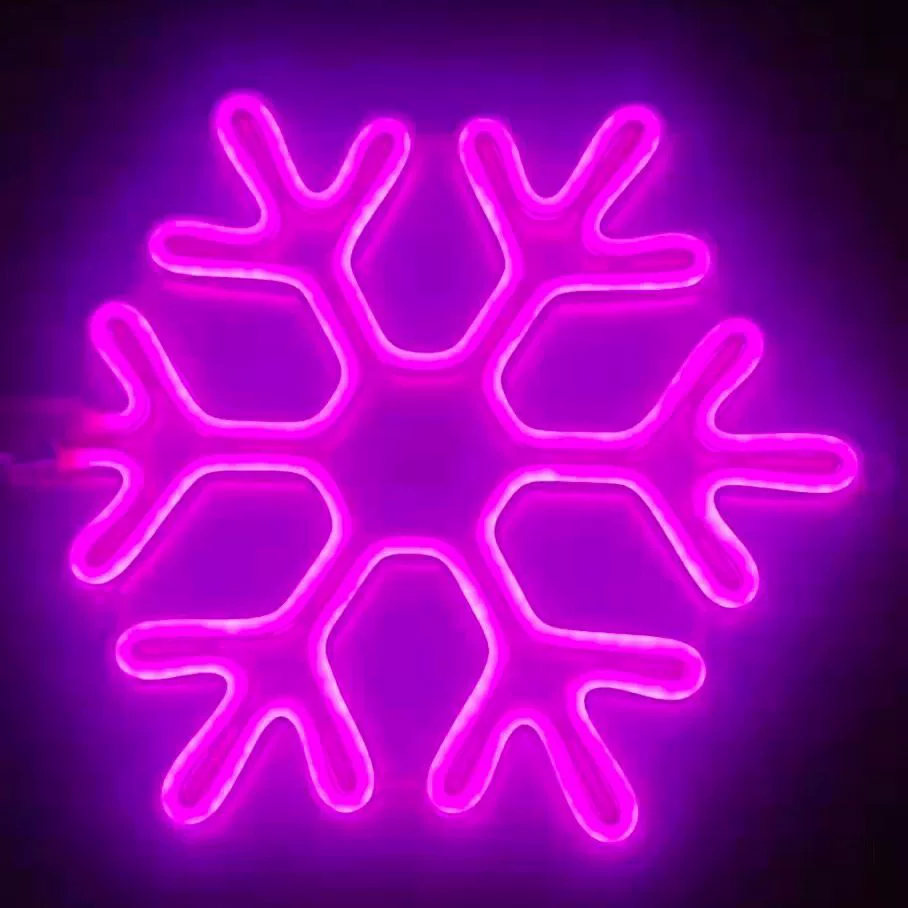 LED-снежинки внутри и снаружи, творческие снежные фонари для Рождества, подарки на деревьях, светильники для клумб, сцена украшение