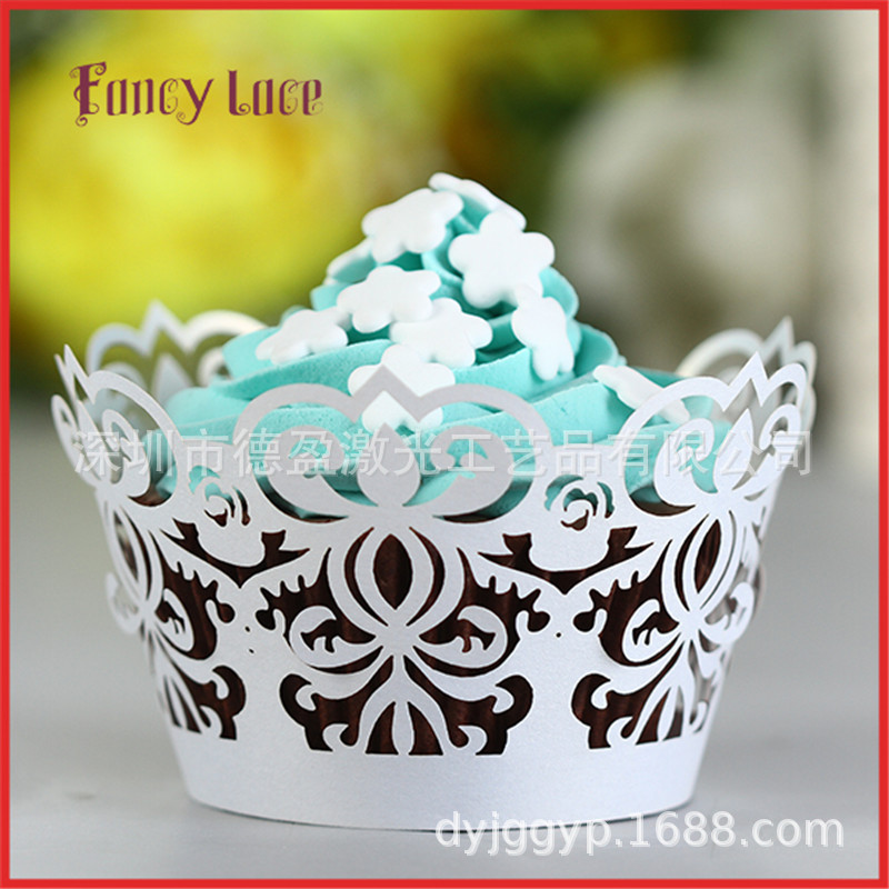 厂家直销激光镂空节日蛋糕纸围边包装装饰品 热销款花纹图案批发