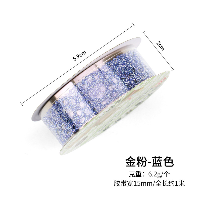 Álbum de BRICOLAJE Cinta Creativa brillante cinta de encaje en polvo de oro cinta decorativa hueco al por mayor