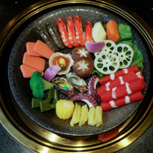 配菜pvc海带竹玉米粒火锅材料假香菇鱿鱼模型仿真豆腐藕片毛黄豆