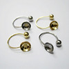 Ear clips stainless steel, accessory handmade suitable for men and women, no pierced ears