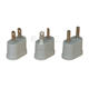 Factory direct cross-border pure copper WN20 European regulations Australian Regulations 2-pin small adapter power conversion plug