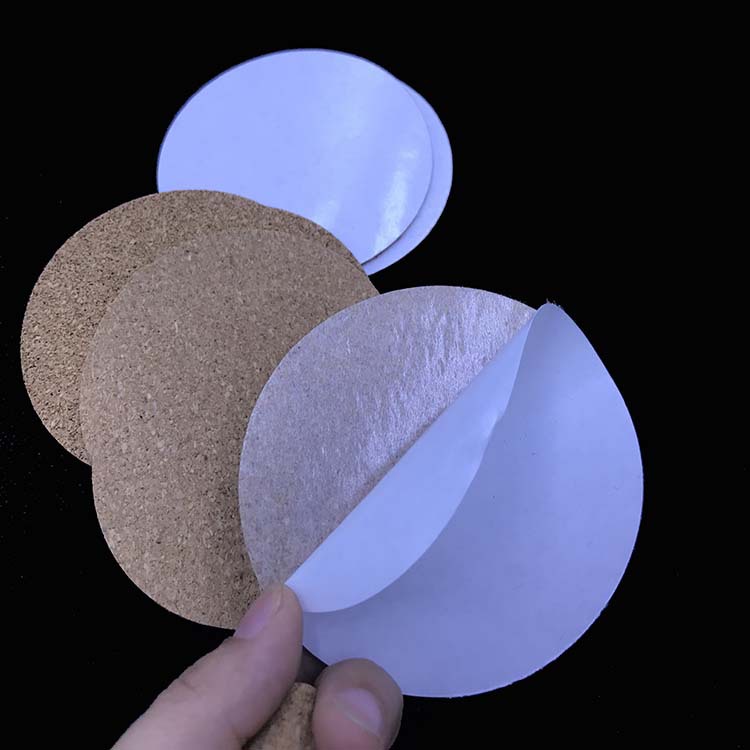 供应橡胶软木垫,水松片加工,模切瓶盖软木贴,圆形方形杯垫