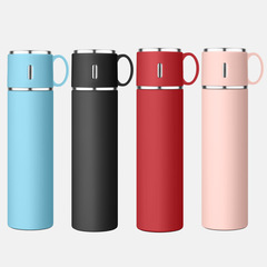 Wholesale 316 Stainless Steel Bullet Head Insulated Cup with Dual Lids, Sports Outdoor Water Bottle, Company Business Gift Laser Logo