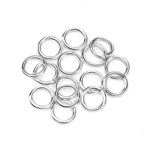 S925 sterling silver open ring closed ring bracelet connecting ring diy jewelry accessories manufacturer wholesale gold-plated