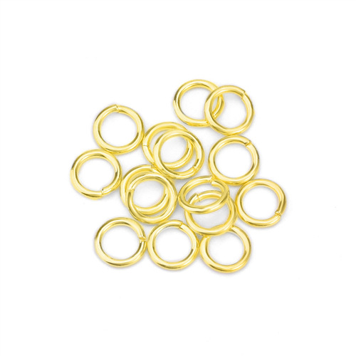 S925 sterling silver open ring closed ring bracelet connecting ring diy jewelry accessories manufacturer wholesale gold-plated