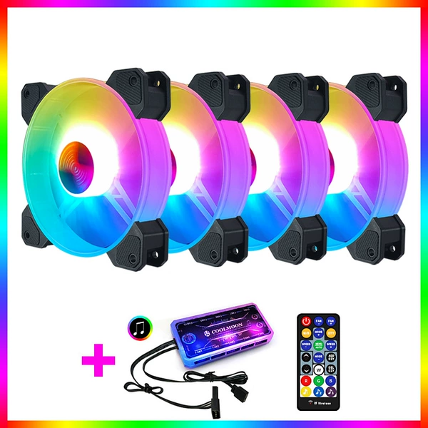 Air fan, music controller, 4 pieces