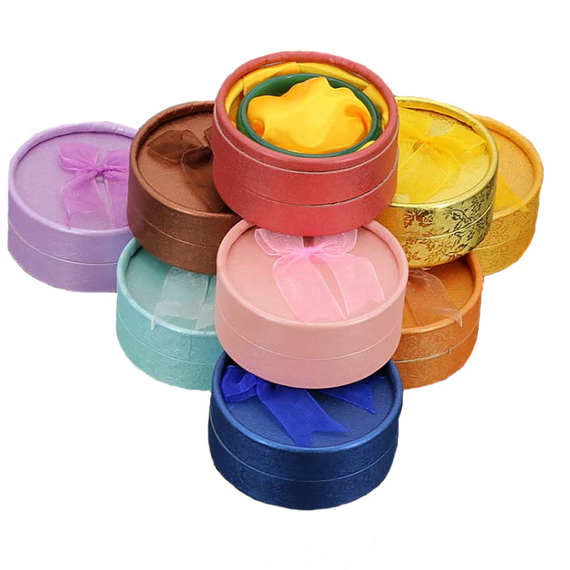 首饰包装盒特大圆不开窗手镯手串银环收纳首饰盒厂家批发