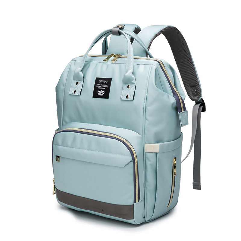 Mochila multifuncional impermeable de gran capacidad, para pañales y accesorios de madre y bebé, venta directa de fábrica.