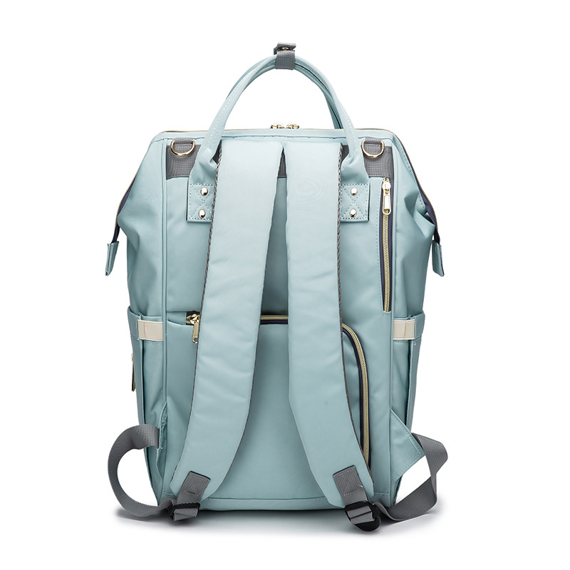 Mochila multifuncional impermeable de gran capacidad, para pañales y accesorios de madre y bebé, venta directa de fábrica.