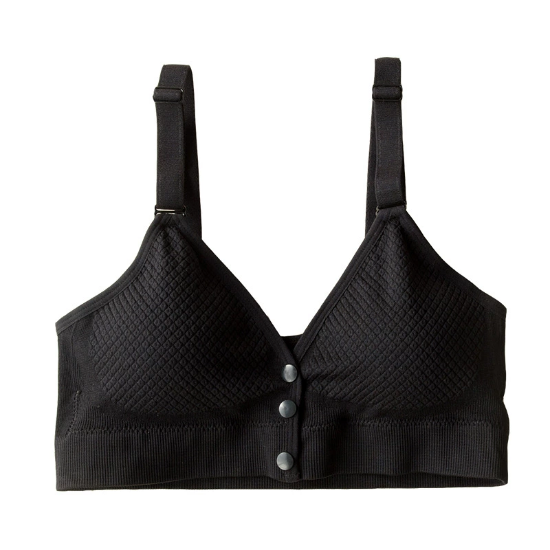 Supporting underwear for pregnant for breastfeeding, comfortable wireless bra, front lock