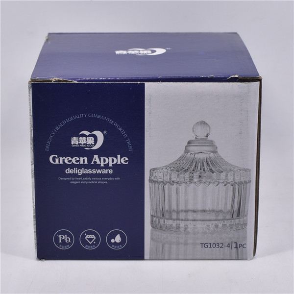 European -style glass sugar tank storage tank decorative can…