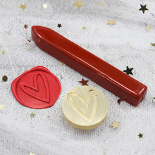 火漆蜡条酒瓶封口封蜡硬脆钻石固定蜡宝石粘蜡印章套装铜章橡皮章