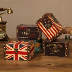 British jewelry storage antique box household wooden storage box wedding candy box gift packaging gift box wholesale