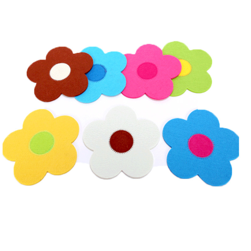 供应毛毡杯垫 毛毡餐垫 毛毡杯垫毛毡餐垫 彩色毛毡杯垫