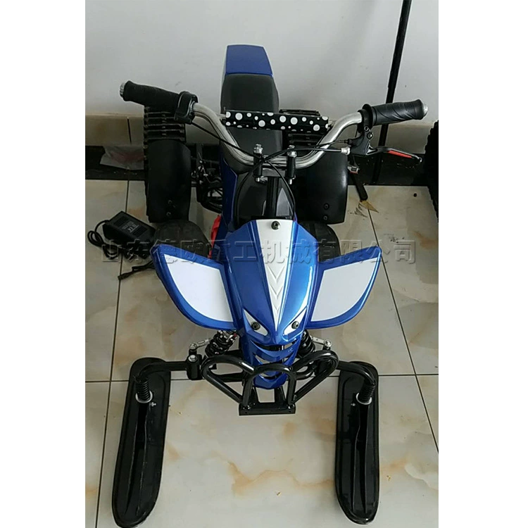 Снеговая машина 110cc снеговой мотоцикл зимний курорт лыжный бензиновый электрифицированный антиобледенительный пластиковый аксессуар