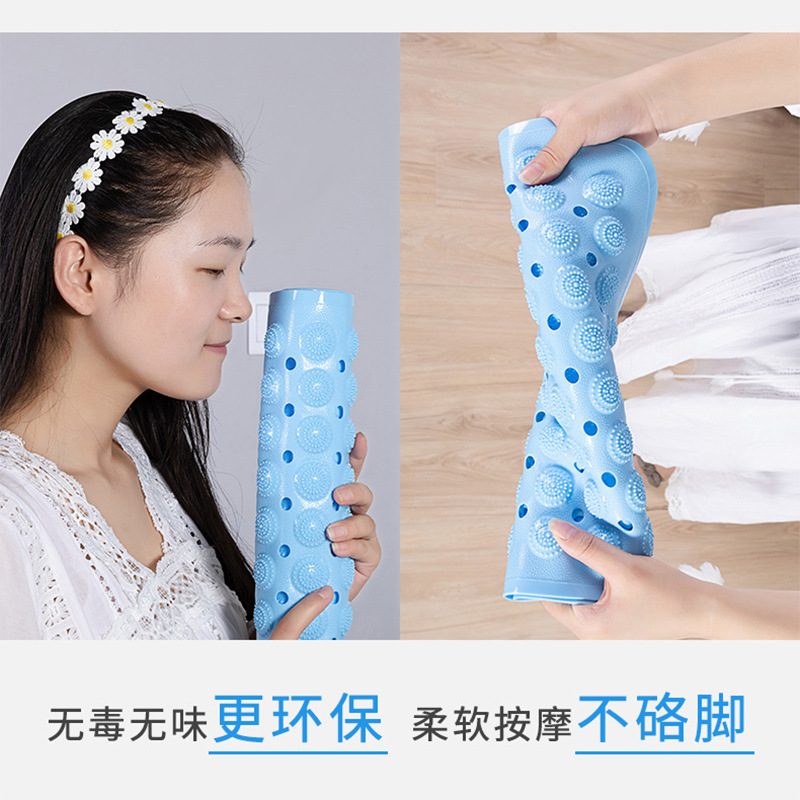 Cuarto de baño antideslizante alfombra de ducha en casa Baño anti-caída inodoro bañera pie Mat inodoro antideslizante alfombra de piso