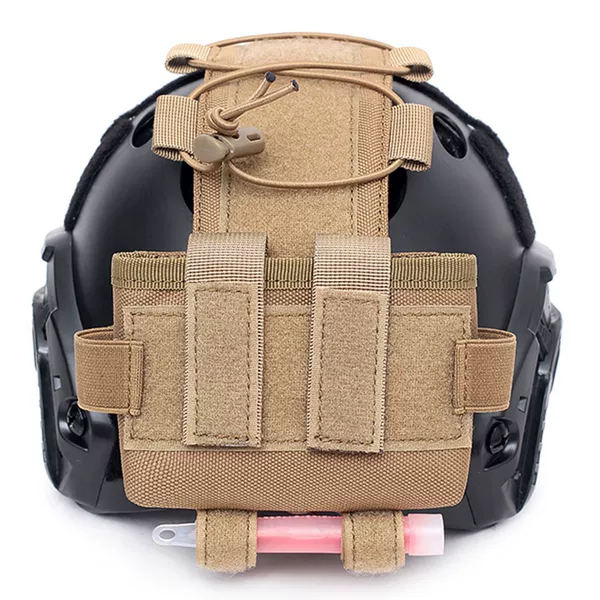MK2 helmet battery pack tactical helmet accessory bag multi-functional weight pack FAST helmet balance pack battery pack