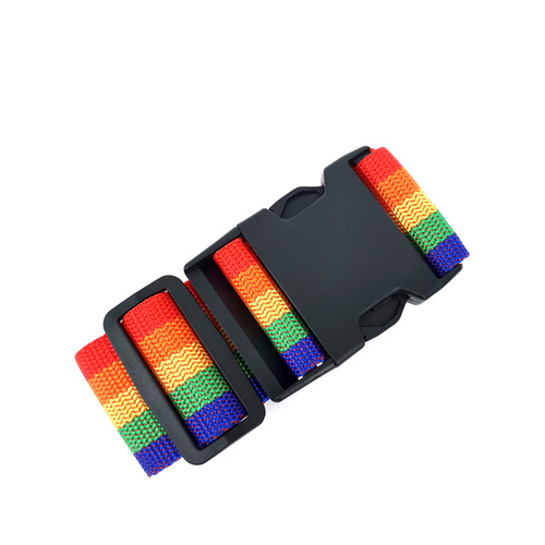 Luggage strap, one-word travel strap, password-free packing strap, luggage tying rope, fixed suitcase, thickened strap