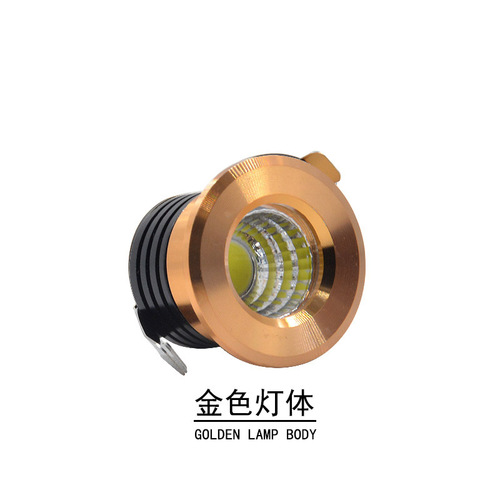 LED ceiling light embedded small spotlight 3WCOB showcase cabinet wine cabinet display cabinet light micro mini spotlight