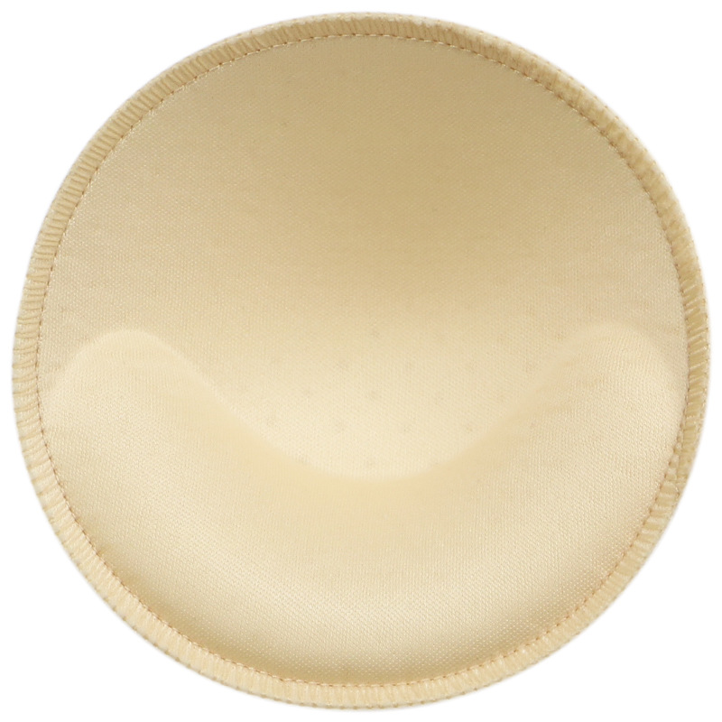 Esponja almohadilla en el pecho insertar ropa interior almohadilla Copa almohadilla de inserción taza triángulo transpirable ropa de yoga redonda gruesa almohadilla en el pecho delgada