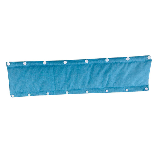Baby carriage armrest cover, cart fence protective cover, accessories, pure cotton gauze snap button protective barrier, saliva towel, bite pad