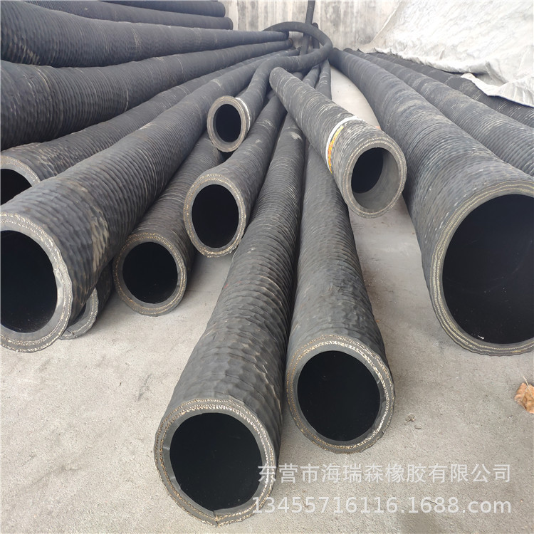 优质橡胶钢丝软管 吸排水污 泥沙耐油抗腐蚀优质橡胶钢丝管