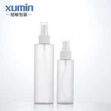 现货喷雾瓶 100ML/200M磨砂平肩纯露瓶透明喷雾小罩空瓶 旭敏包材