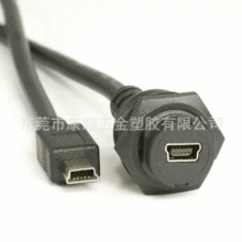 MiniUSB 5Pĸ  5-8-27UNC LOCK -ͷ  waterproof  cable