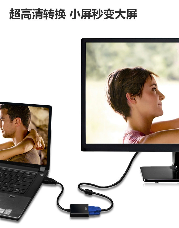 Прямые продажи с завода конвертер HDMI в VGA HDMI в VGA HD 1080P конверсионная линия проектора