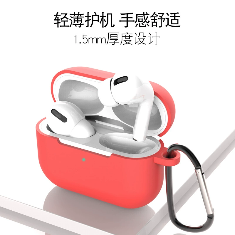 Apple совместимые беспроводные наушники, силиконовый защитный чехол, Bluetooth