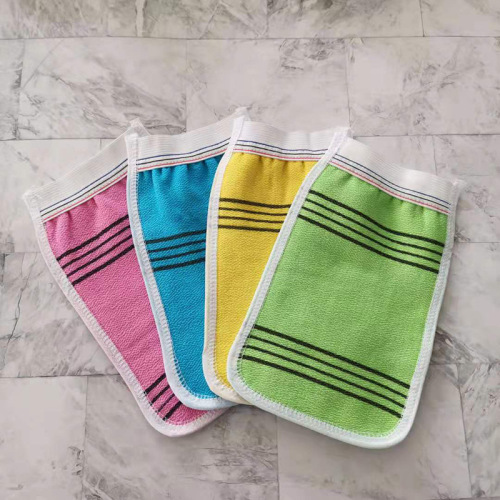 Wholesale bath towels, mid-gauge bath towels, dust-removing cloth bath towels, dust-removing shower gloves
