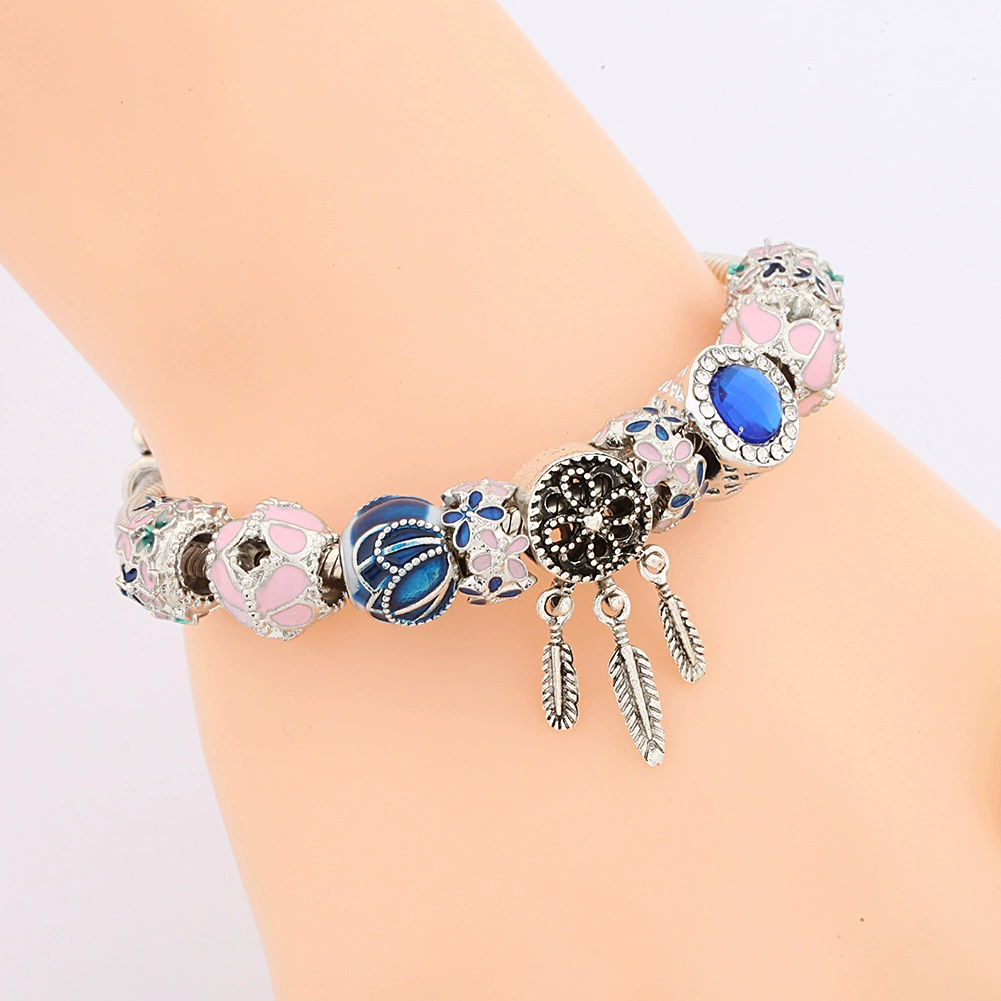 Blue crystal bracelet, Aliexpress
