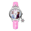 Children's watch, pendant for princess, decorations, quartz watches, “Frozen”, with snowflakes