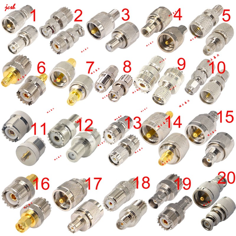 MCX Mini UHF BNC SMA FME N FME SO239 PL259 F TNC射频RF转接头