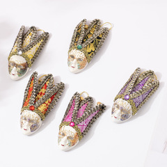 Creative Venice fridge magnet travel mask pendant fridge decoration foreign souvenir gift cross-border exclusive