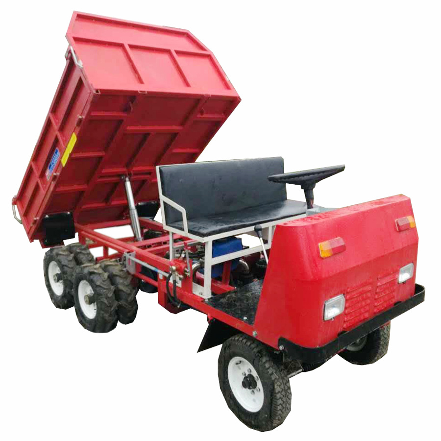 甘蔗地柑橘园山地丘陵果园搬运自卸运输车