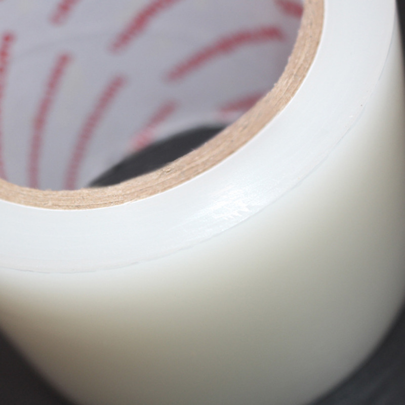 PE Limpieza de eliminación de polvo cinta de película digital teléfono móvil pantalla de la computadora polvo pegajoso eliminación de aceite transparente rollo grande película sin pegamento residual