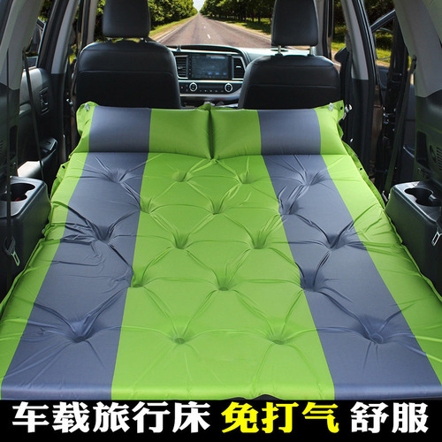 Car automatic inflatable mattress off-road SUV special air bed trunk travel bed rear sleeping pad car bed 3